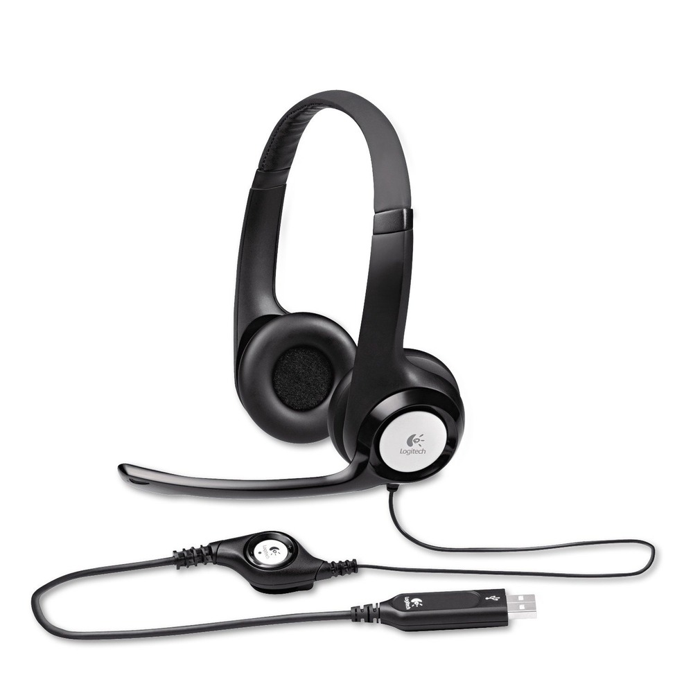 Logitech USB Headset H390 Unisex OS Black Wired 981-000014